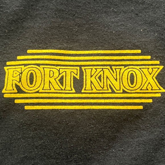 Vintage Fort Knox Us Calvary T-Shirt. Size Large - Picture 4 of 5